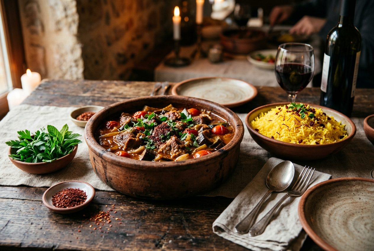 Turkish main dishes
