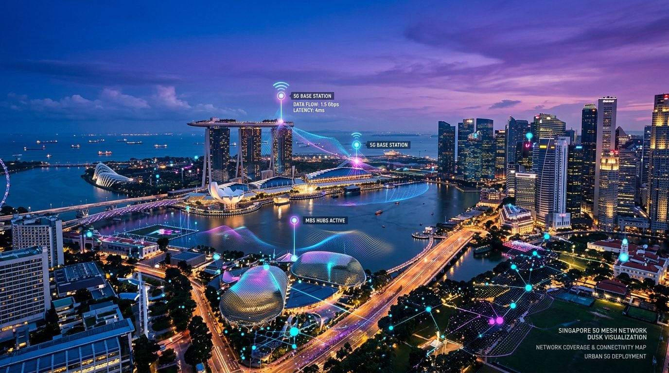 5G Speed Test: Singapore's Best Performing Zones in Q2 2025