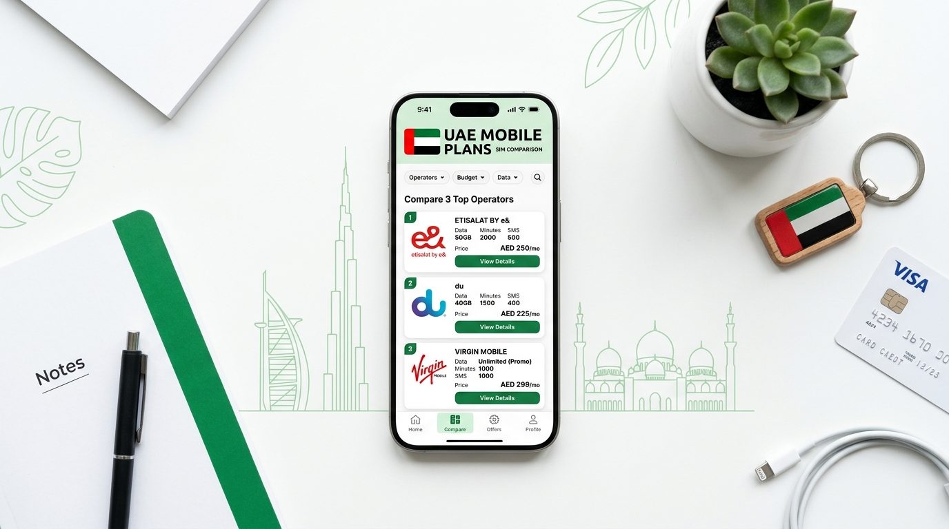 How to Choose the Right Mobile Plan in the UAE: The 2025 Decision Framework