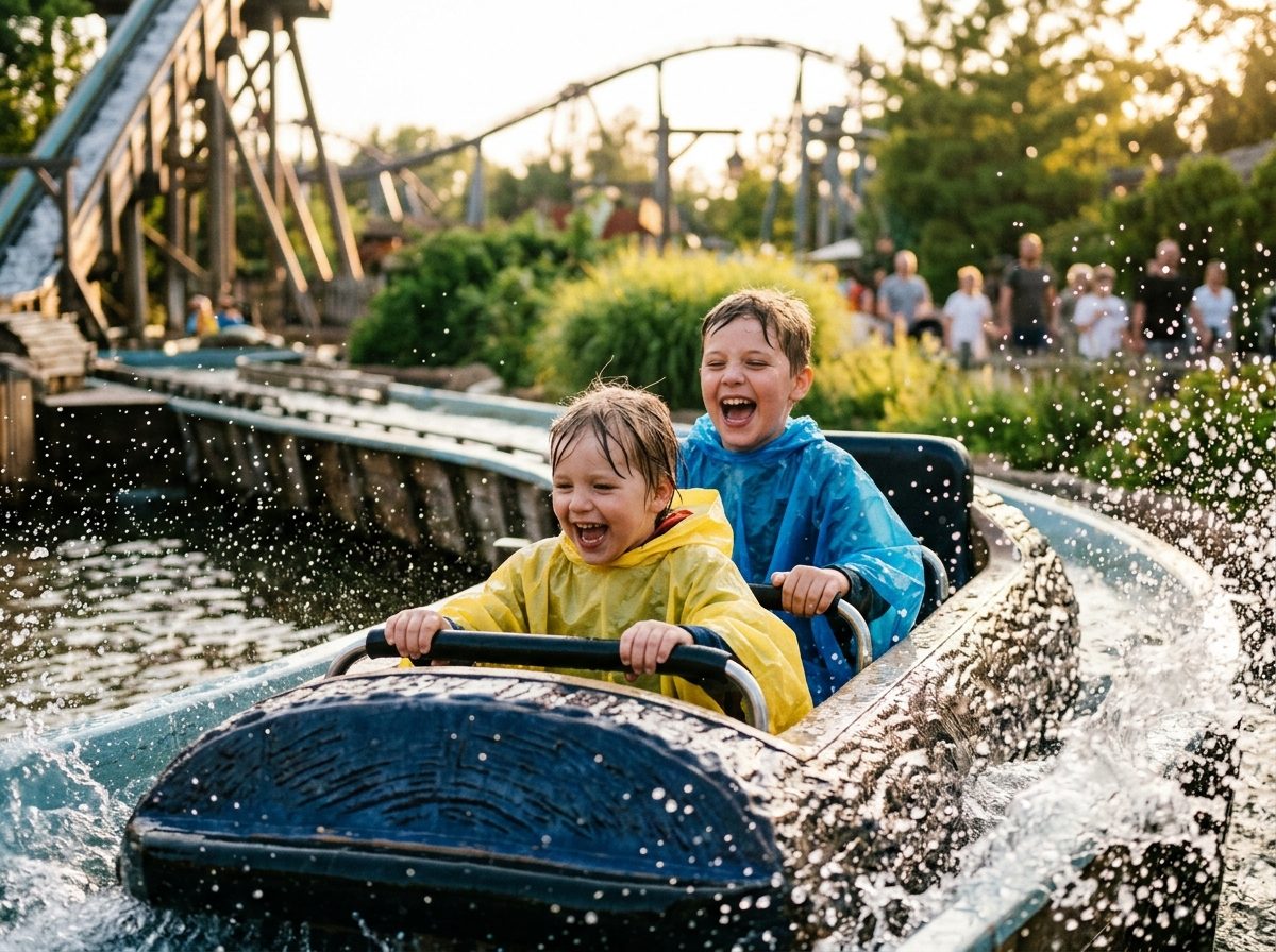Water ride fun