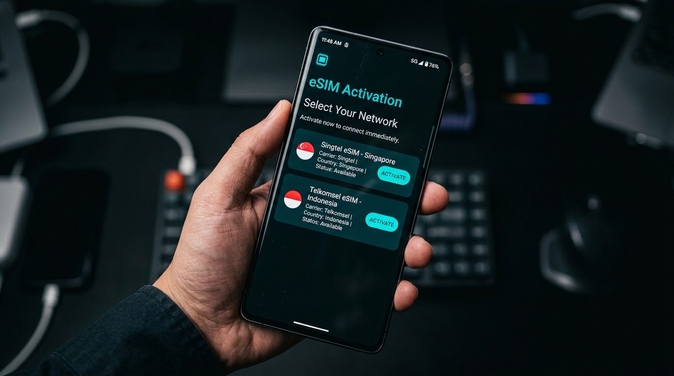 Best eSIM Plans for Travellers Hopping Between SG & Indonesia