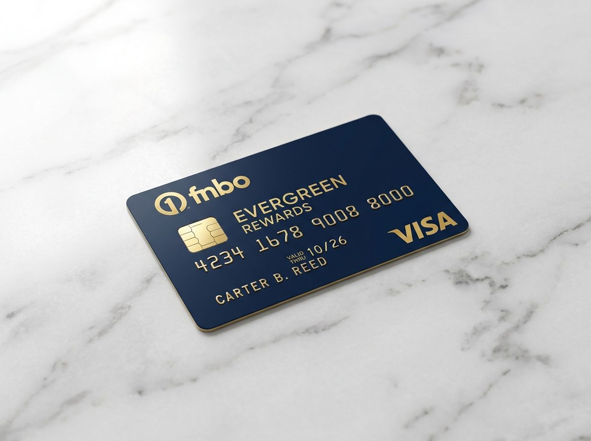 FNBO Evergreen Rewards Visa® card image