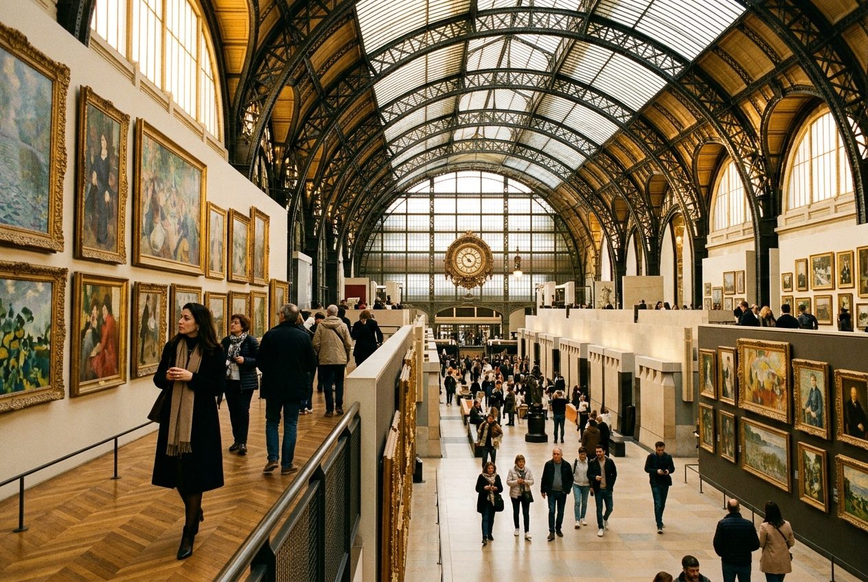 Monet's Clocks and the Architecture of Time