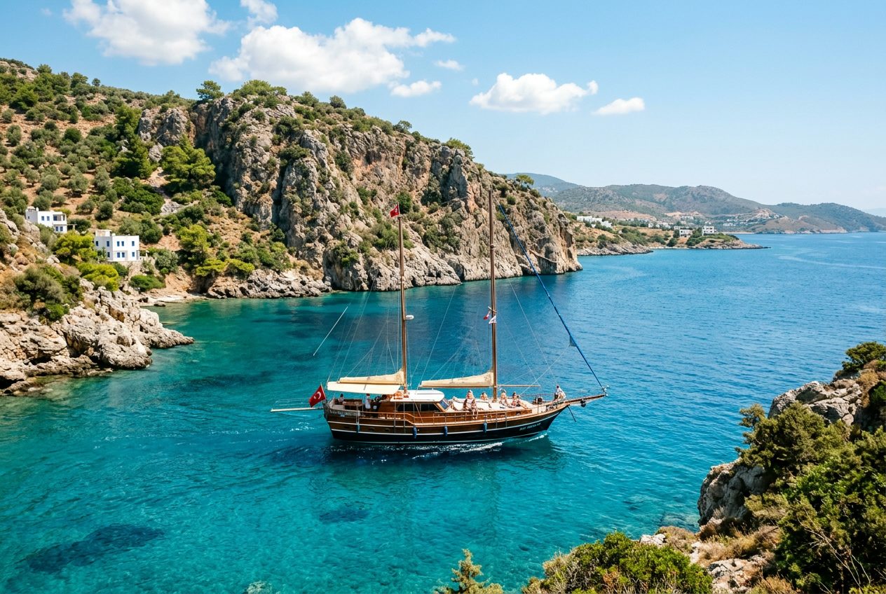 The Aegean Blue Cruise: Bodrum to Marmaris by Gulet