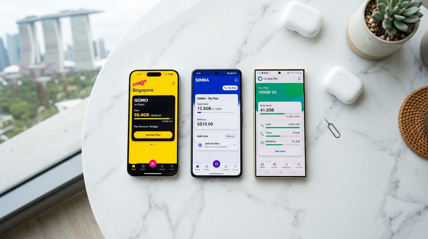 MVNOs in Singapore: Are GOMO, Circles.Life & Giga Worth It?