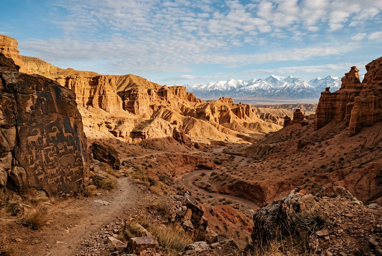 Batken Desert Canyons Day Hike