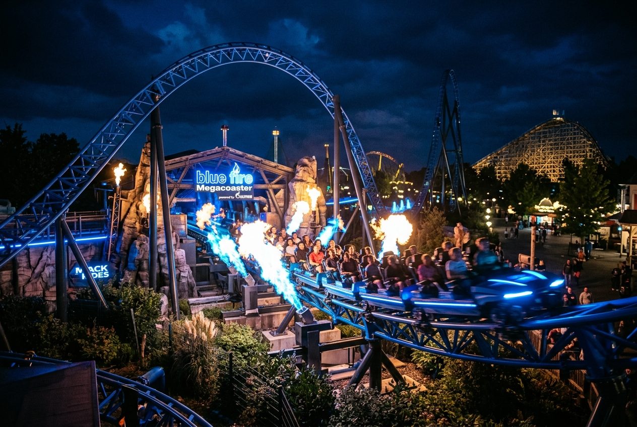 Blue Fire Achterbahn