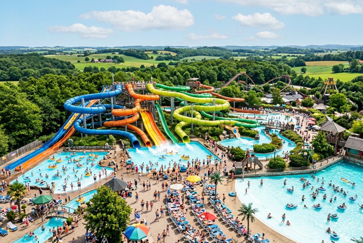 Djurs Sommerland water park slides