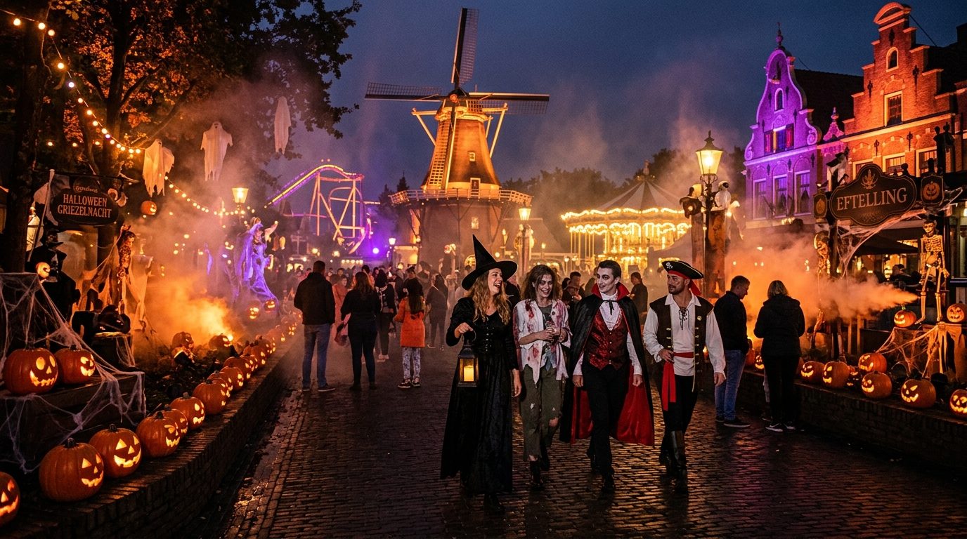 Halloween in de pretparken: welk park doet het het best?