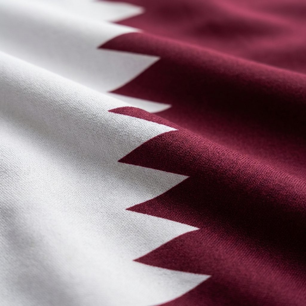 Qatar flag