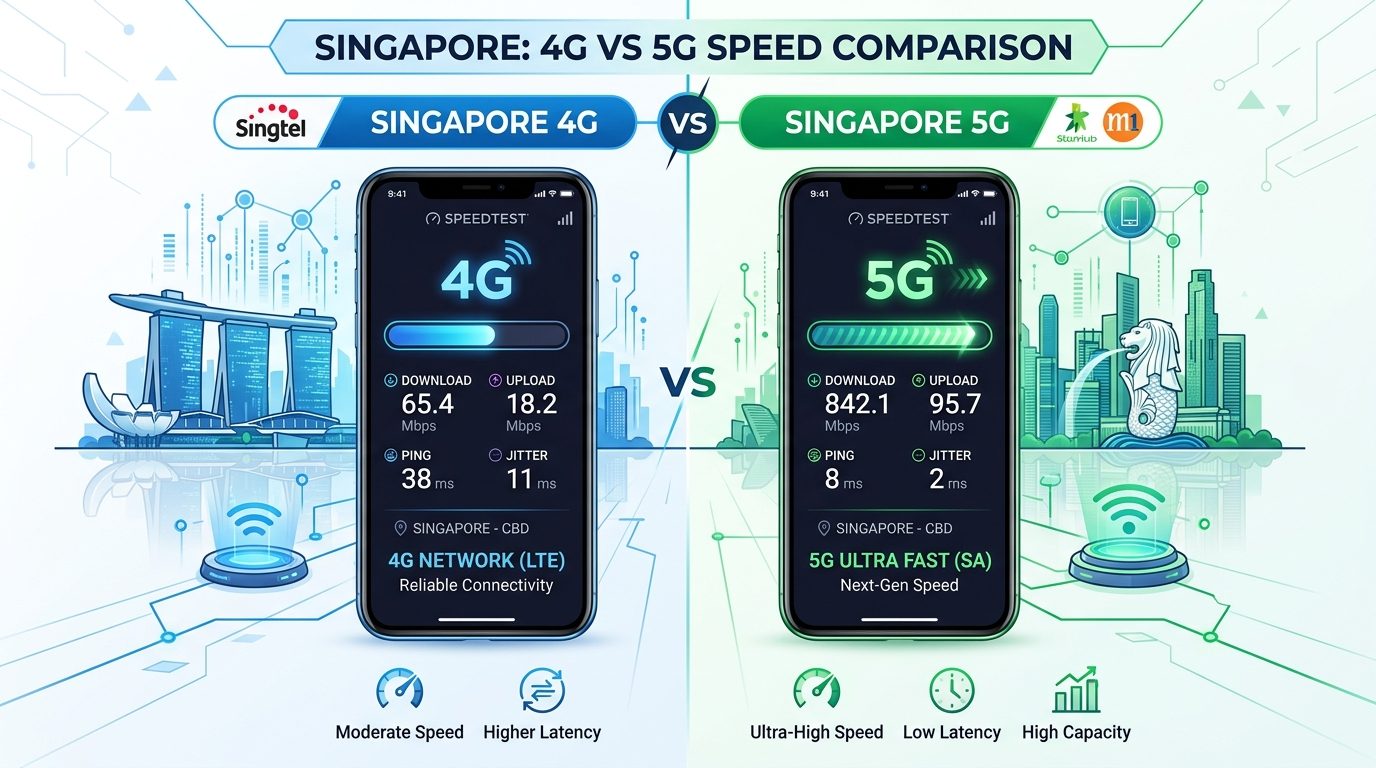 Singtel vs Starhub vs M1: Which Carrier Has the Best 5G Network?