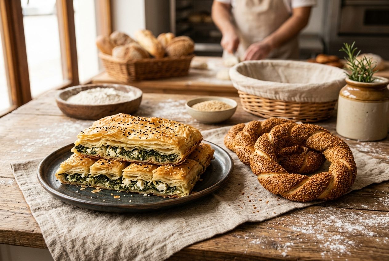 Turkish breads and pastries