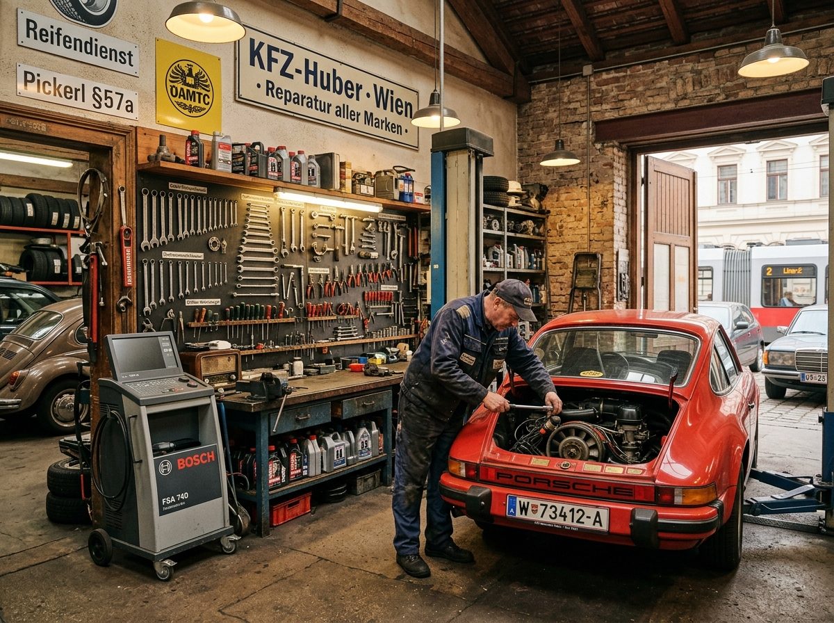 Die besten Kfz-Meisterbetriebe in Wien – unsere Redaktionsauswahl