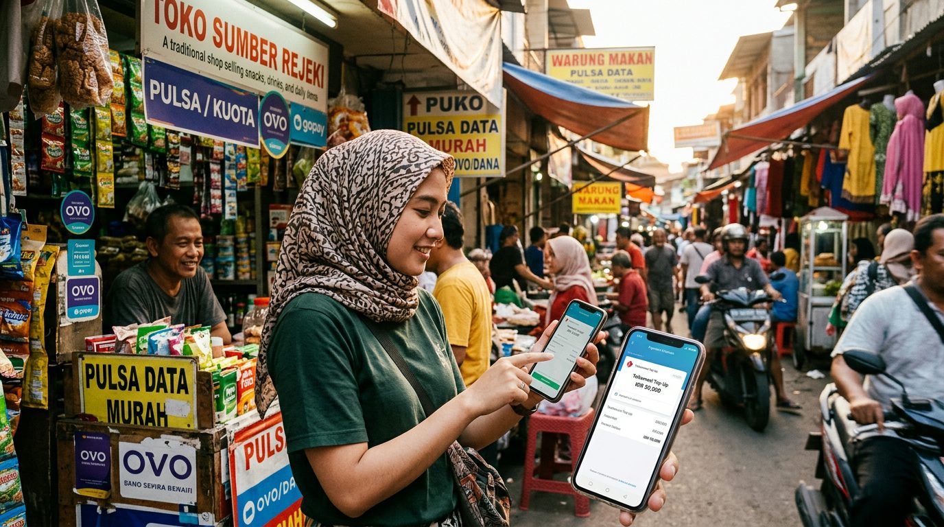 Top-Up Methods in Indonesia: GoPay, OVO, Dana & Bank Transfer Explained