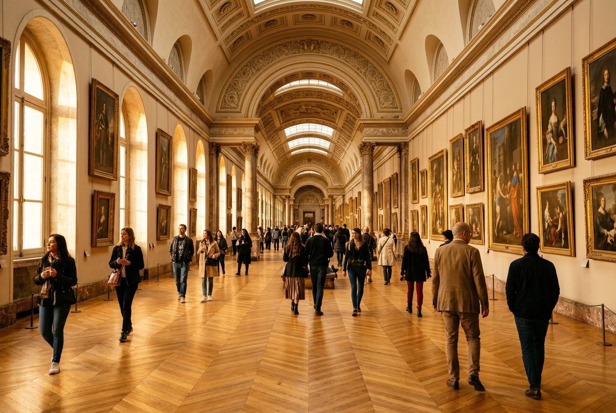 The Grande Galerie After Hours: What the Crowds Miss