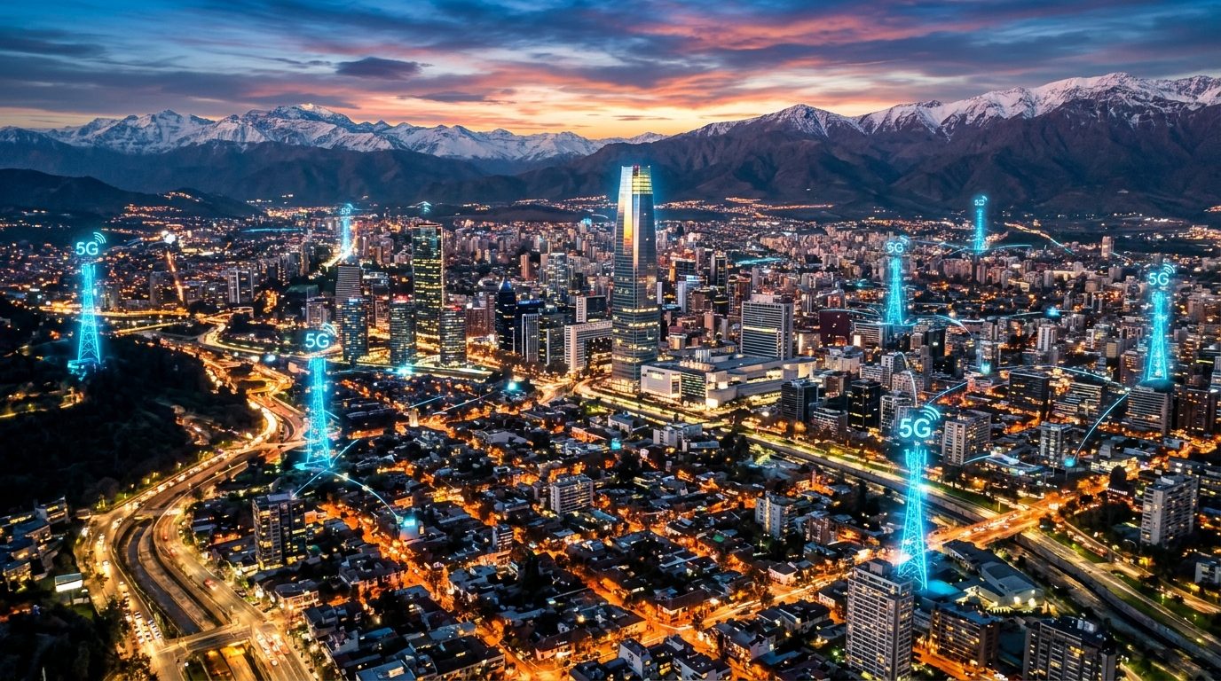 Cobertura 5G en Santiago de Chile