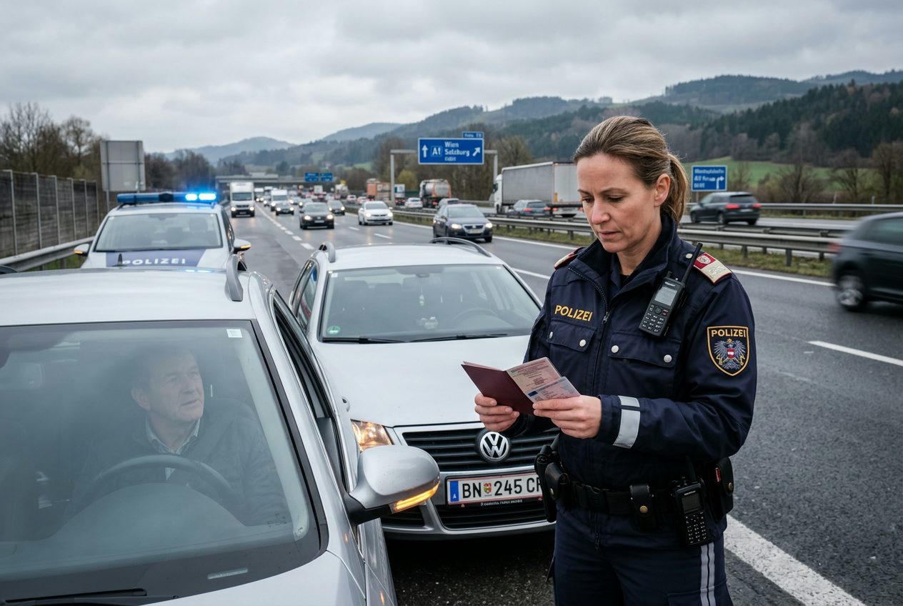 Strafe bei fehlender Vignette: Was droht dir in Österreich und der Schweiz?