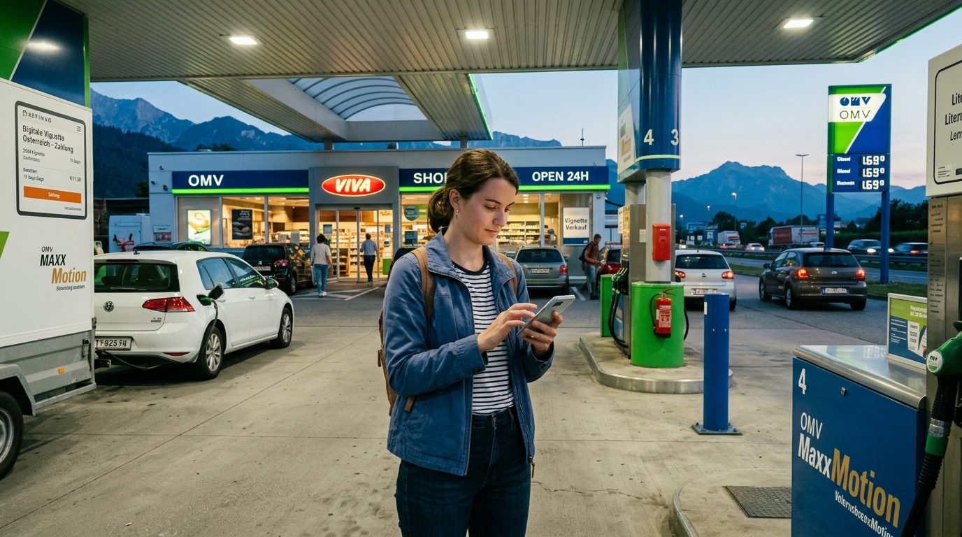 Vignette kaufen: online vs. vor Ort