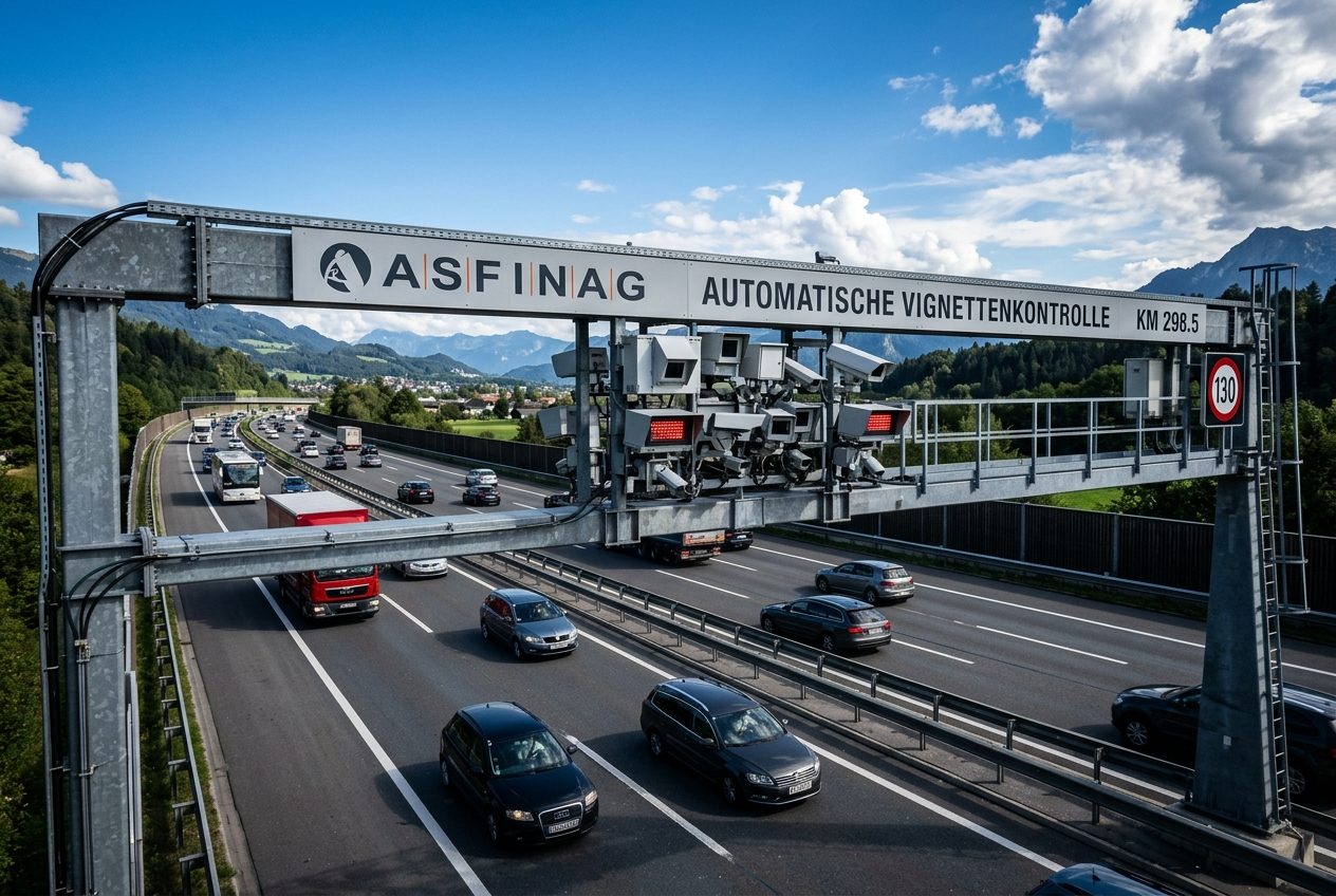 Wie kontrolliert die ASFINAG? Kameras, Bußgelder & deine Rechte