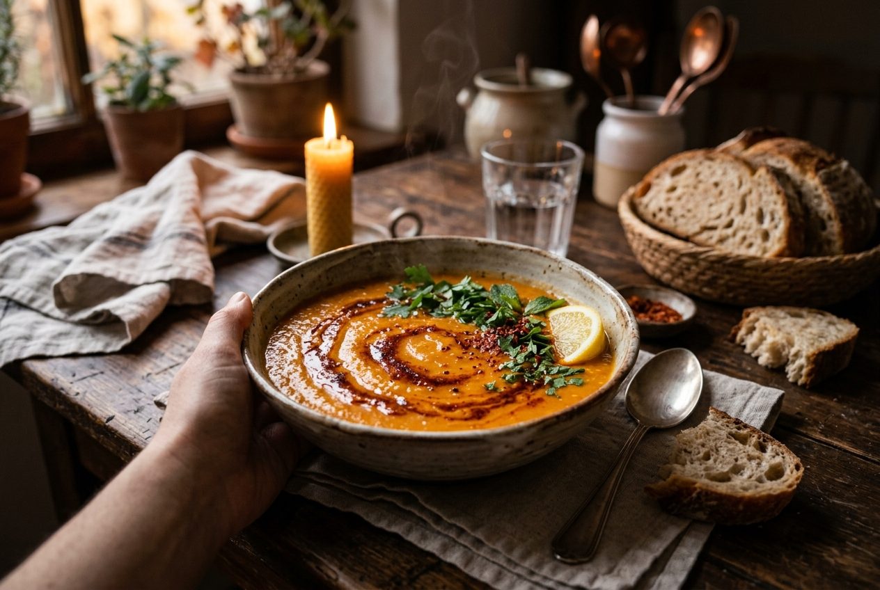 Red Lentil Soup with Brown Butter & Smoked Paprika