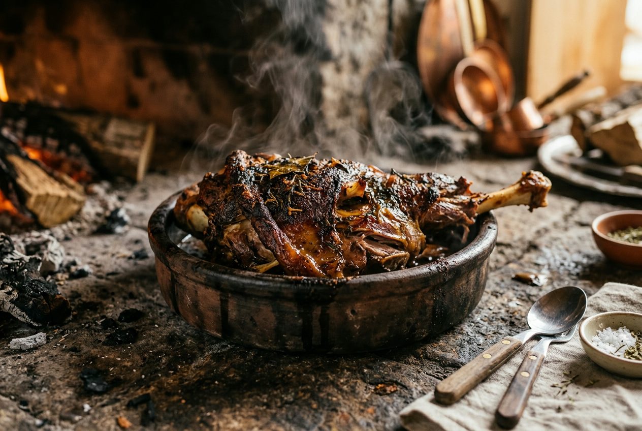 Slow-Braised Lamb Tandir
