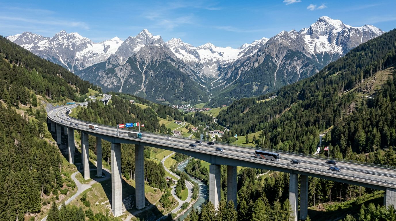 Streckenmaut in Österreich: Brenner, Arlberg, Karawanken