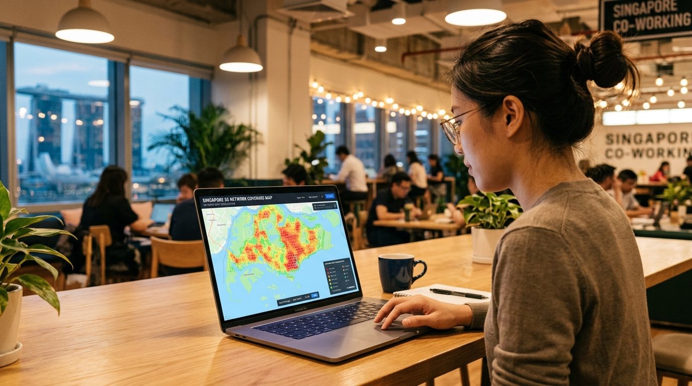Singapore Coverage Maps Decoded: What the Colour Zones Actually Mean