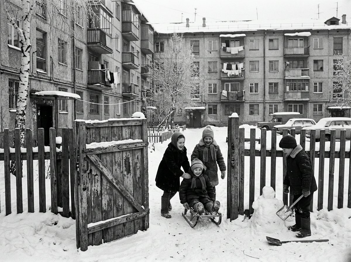 Childhood in Almaty