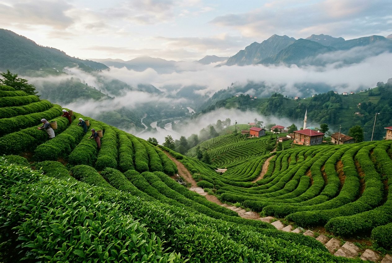 Black Sea Villages: Tea Gardens and Timber Roads