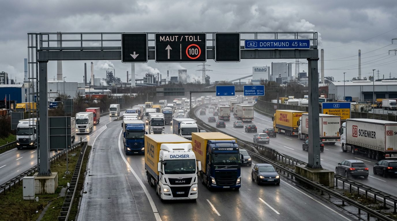 Lkw-Maut Deutschland: So wird abgerechnet