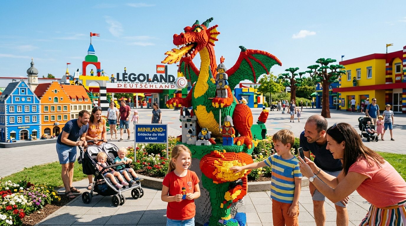 Legoland Deutschland: Der perfekte Familienausflug ab 3 Jahren