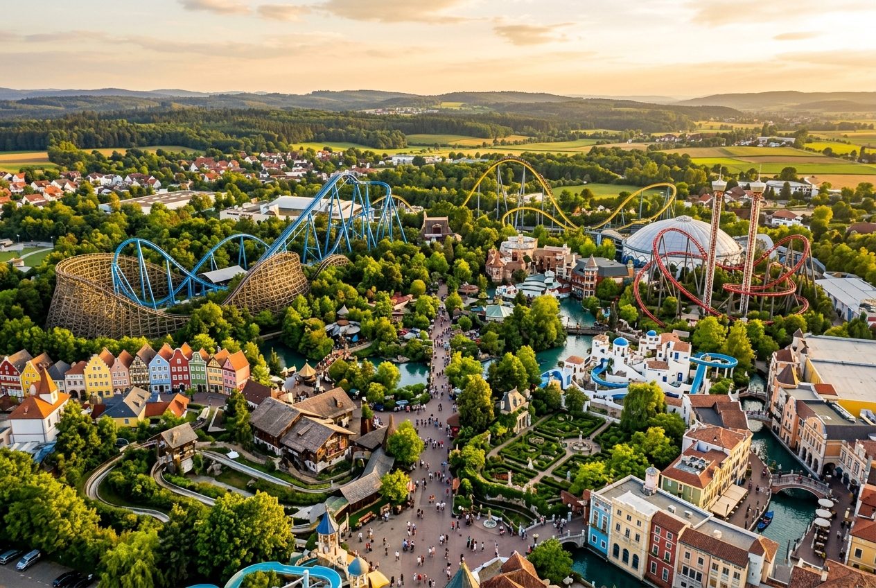 Europa-Park Rust von oben