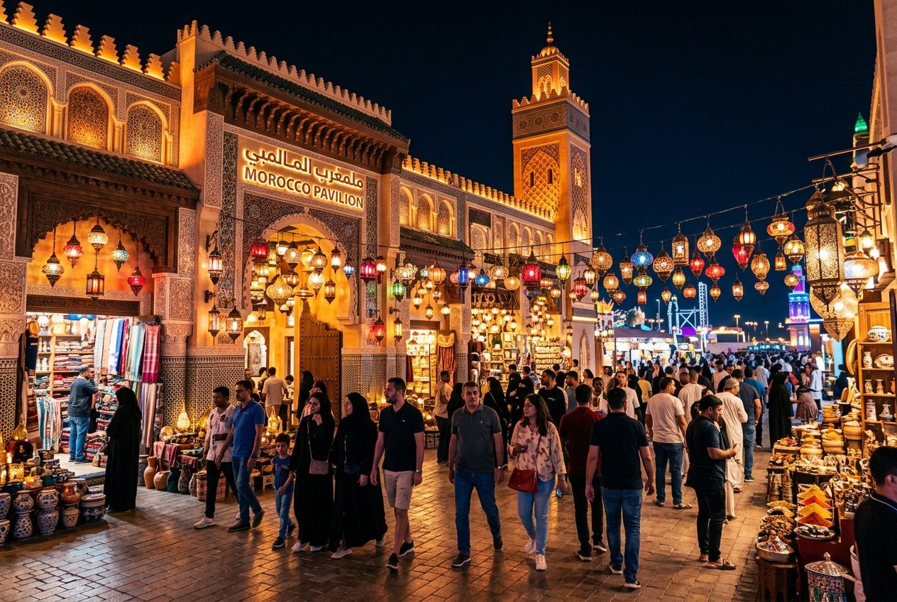 Inside the Morocco Pavilion: Where Every Corner Tells a Story